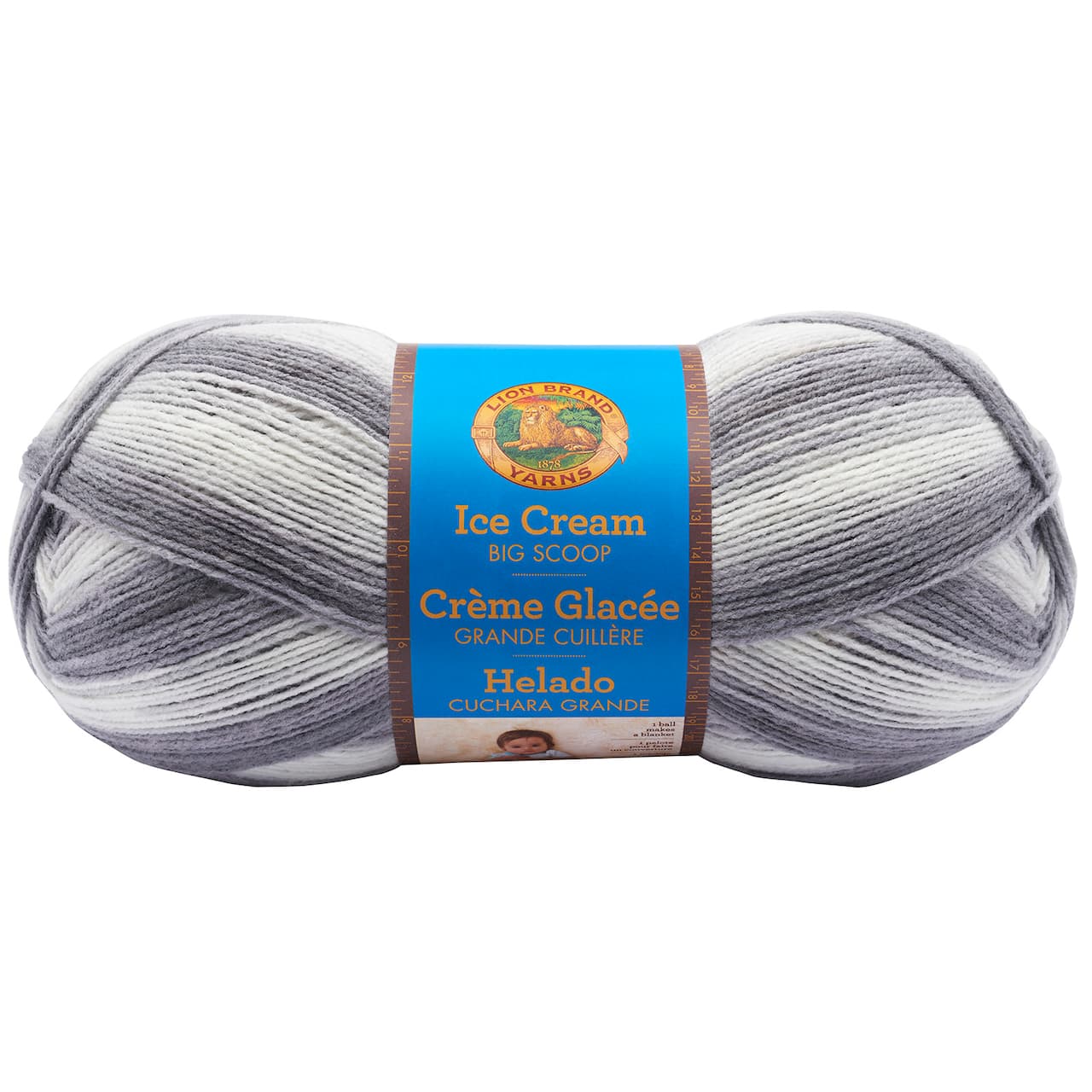 Laine Crème glacée Grande cuillère de Lion Brand